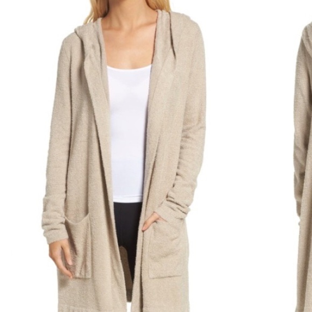 Barefoot Dreams CozyChic Ultra Lite Hooded Cardigan